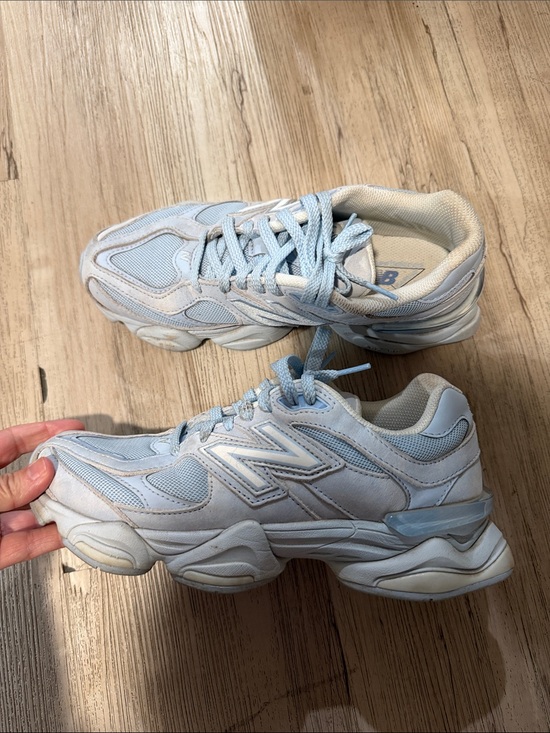 New Balance Shoes - New Balance Women's Pale Blue Athletic Sneakers with White Accents